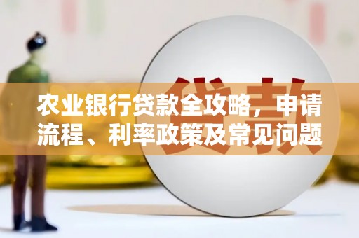 江海农业银行贷款全攻略，申请流程、利率政策及常见问题解析