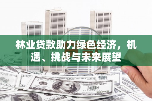 江海林业贷款助力绿色经济，机遇、挑战与未来展望
