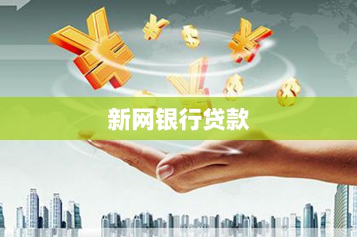 江海新网银行贷款