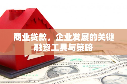 江海商业贷款，企业发展的关键融资工具与策略