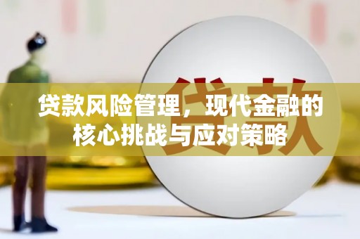 江海贷款风险管理，现代金融的核心挑战与应对策略