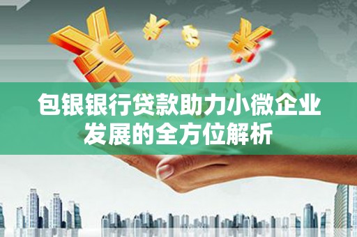 江海包银银行贷款助力小微企业发展的全方位解析