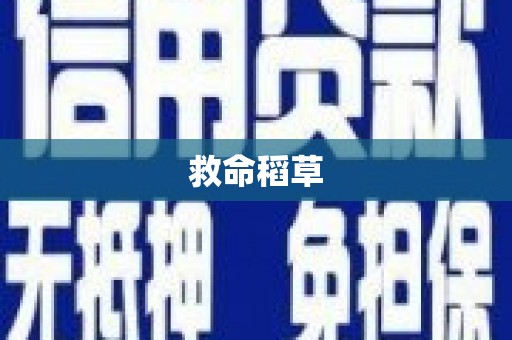 江海救命稻草
