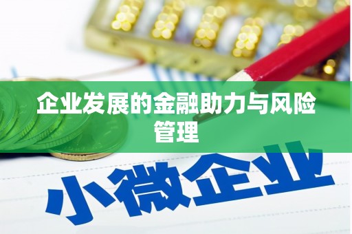 江海企业发展的金融助力与风险管理