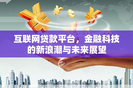 江海互联网贷款平台，金融科技的新浪潮与未来展望