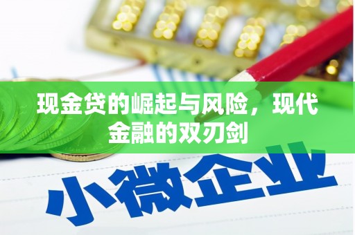 江海现金贷的崛起与风险，现代金融的双刃剑