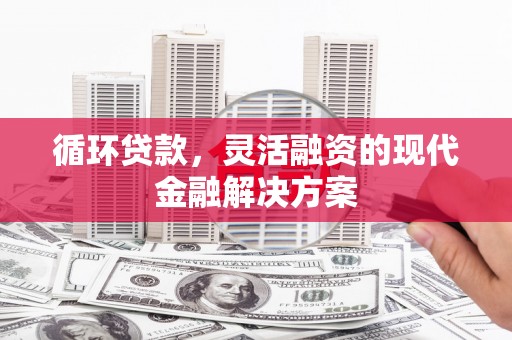 江海循环贷款，灵活融资的现代金融解决方案