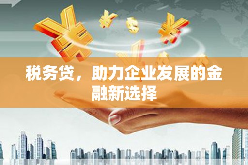 江海税务贷，助力企业发展的金融新选择