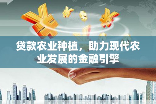 江海贷款农业种植，助力现代农业发展的金融引擎