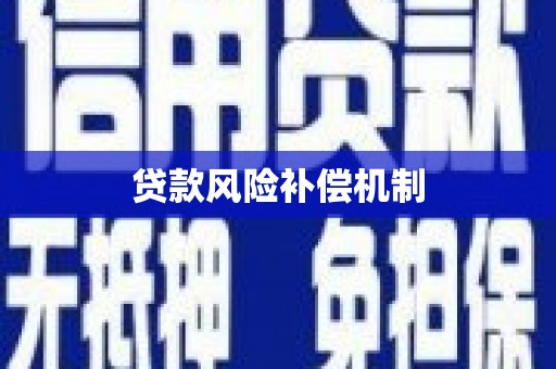 江海贷款风险补偿机制
