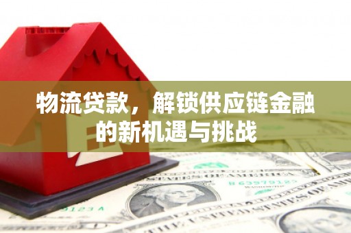 江海物流贷款，解锁供应链金融的新机遇与挑战