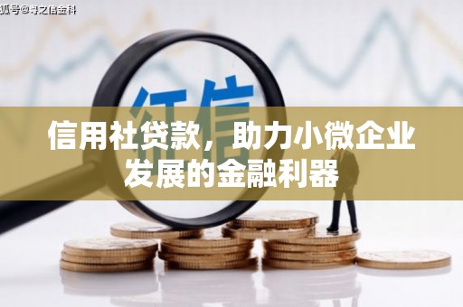 江海信用社贷款，助力小微企业发展的金融利器