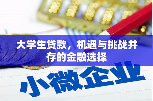 江海大学生贷款，机遇与挑战并存的金融选择