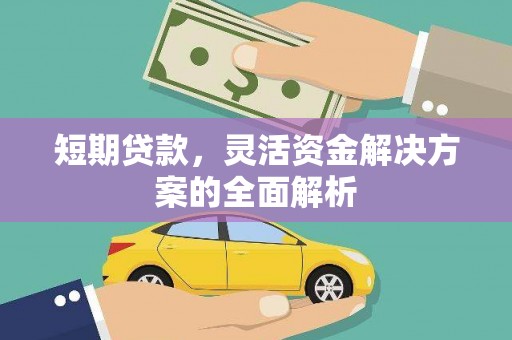 江海短期贷款，灵活资金解决方案的全面解析