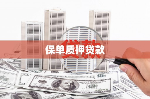 江海保单质押贷款