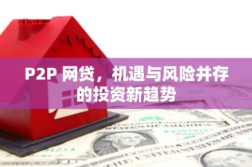 江海P2P 网贷，机遇与风险并存的投资新趋势